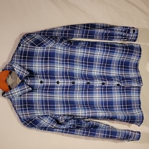 L.L. Bean fleece lined flannel women's shirt in new condition  size XS